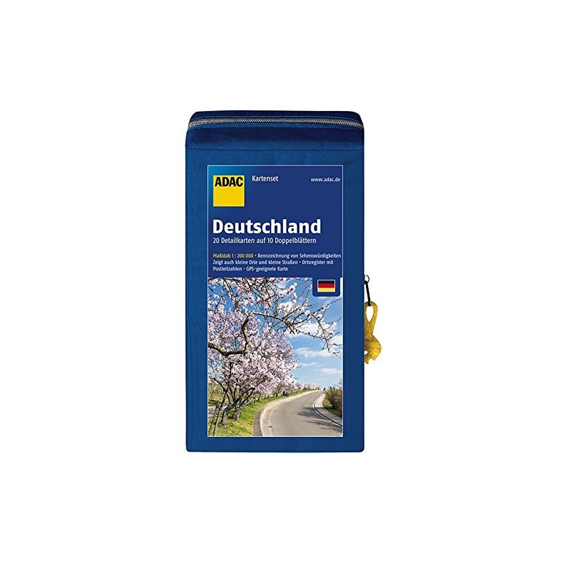 ADAC StraßenKarten Kartenset Deutschland 2018/2019 1:200.000: 20 Detailkarten au