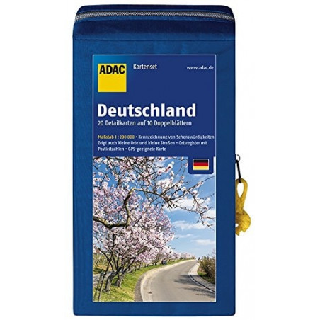 ADAC StraßenKarten Kartenset Deutschland 2018/2019 1:200.000: 20 Detailkarten au