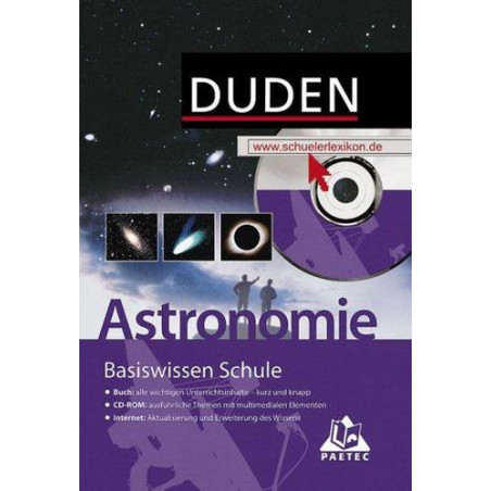 Duden Basiswissen Schule m. CD-ROM Astronomie Dieter B. Herrmann Oliver Schwa