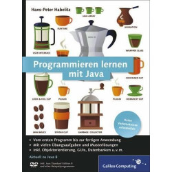 Programmieren lernen mit Java m. DVD-ROM Hans-Peter Habelitz