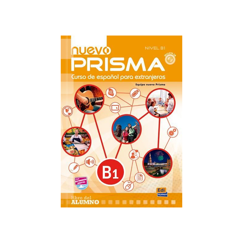 Nuevo Prisma B1 Students Book with Audio CD Mariano del Mazo