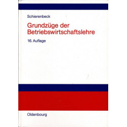 Grundzuge Der Betriebswirtschaftslehre (German Edition) Henner Schierenbeck