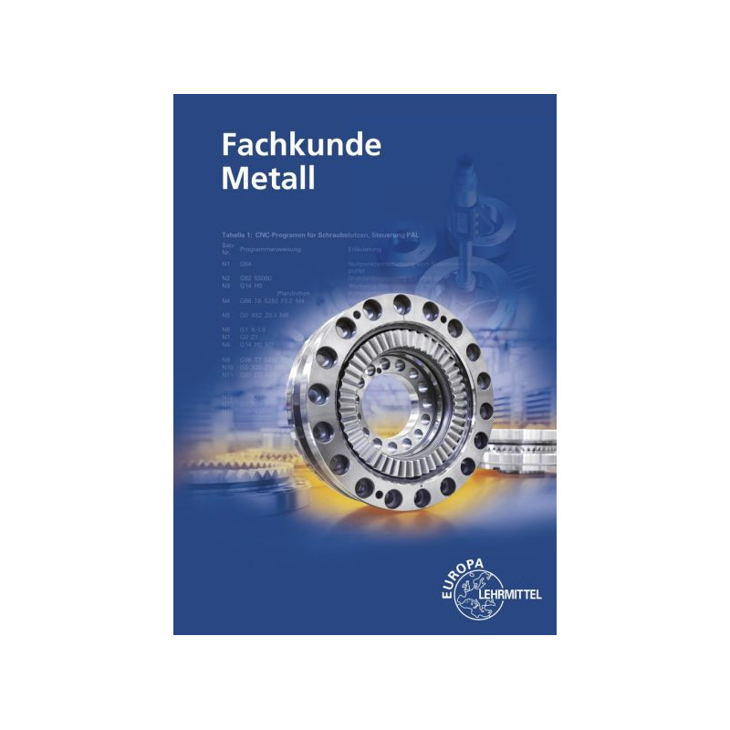 Fachkunde Metall mit CD-ROM Jürgen Burmester
