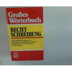 Grosses Wörterbuch Die Neue Rechtschreibung Thomas Kahler Dieter Binder