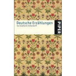 Deutsche Erzählungen. Von Goethe bis Eichendorff. Helmut Winter