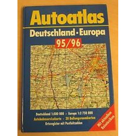Autoatlas Deutschland / Europa 95/96. (gondrom) Unknown