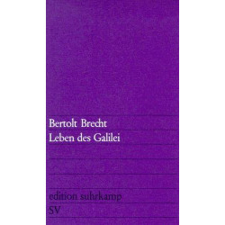 Edition Suhrkamp Nr.1 Leben des Galilei Bertolt Brecht