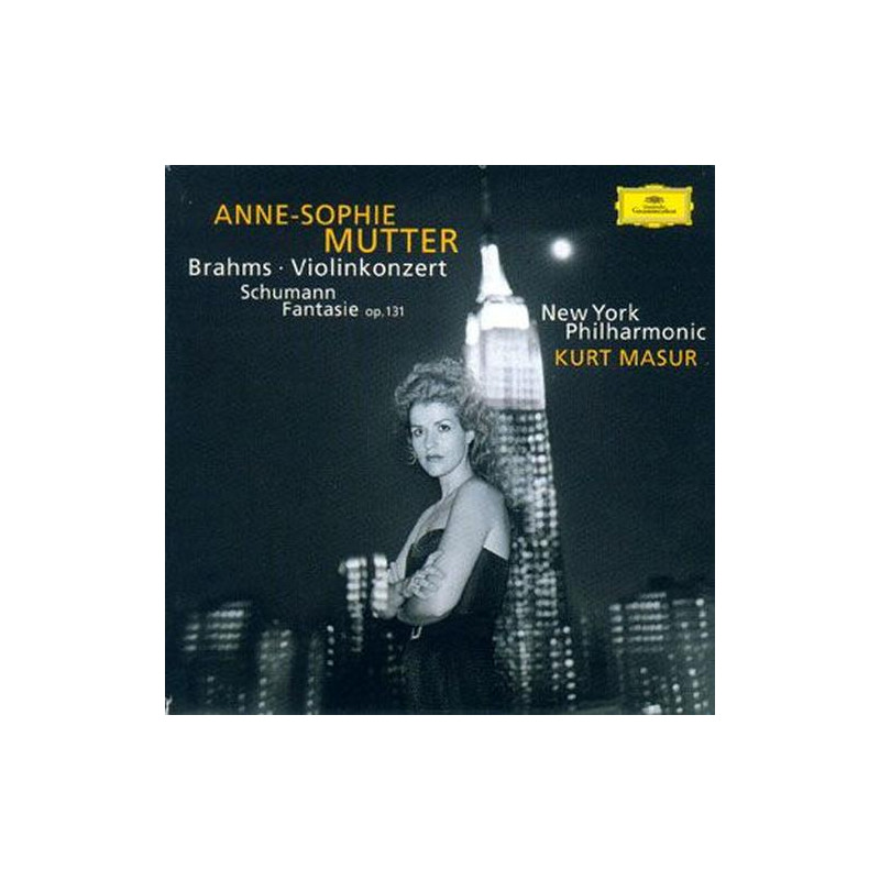 Brahms: Violin Concerto - Schumann: Fantasy Op. 131 / New York Philharmonic - Kurt Masur - Anne-Sophie Mutter