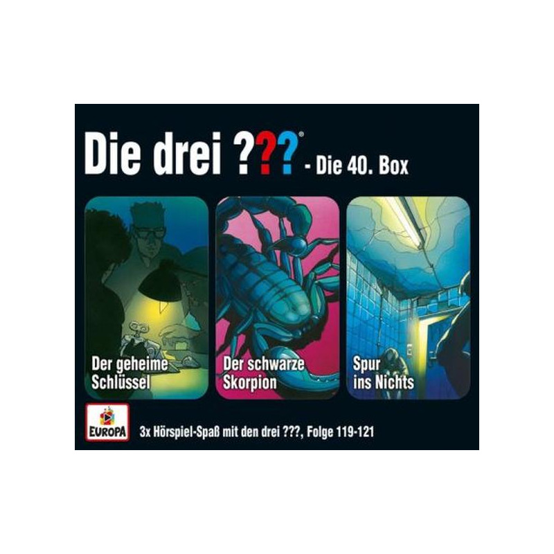 Die Drei ??? 119-121 - Die 40. ??? Box