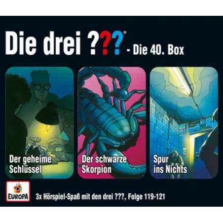 Die Drei ??? 119-121 - Die 40. ??? Box