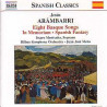 Jesus Arambarri : 8 Basque Songs etc.