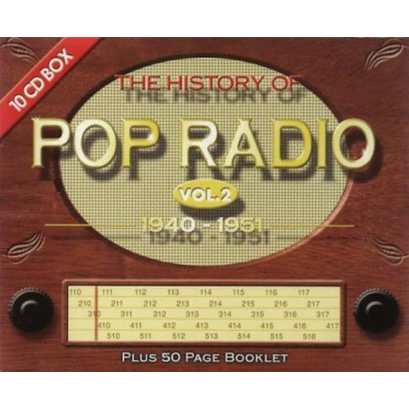 The History Of Pop Radio Vol. 2 1940 - 1951
