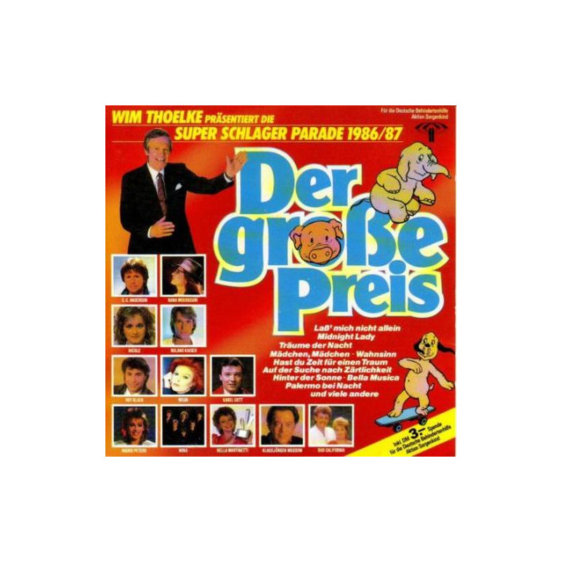 Der Große Preis • Wim Thoelke Präsentiert Die Super Schlager Parade 1986/87