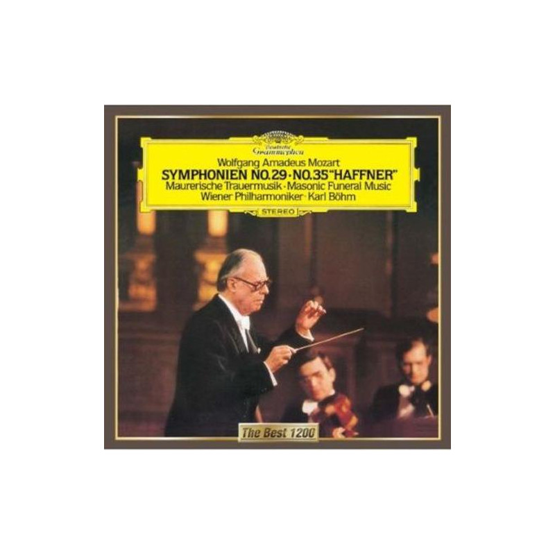Symphonies n° 29 K.201 & n° 35 K.385 "Haffner"  Maurerische Trauermusik K.477