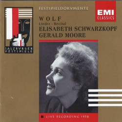 Hugo Wolf (1860-1903) Lieder-Reci tal
